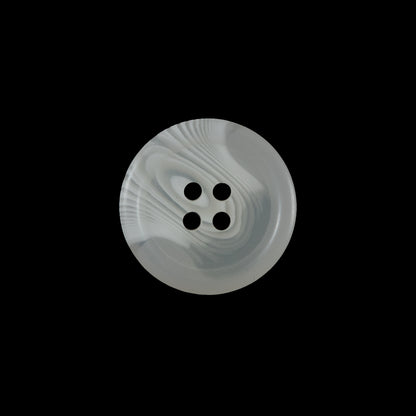 Off-White Translucent Four-Hole Button - 30L/19mm