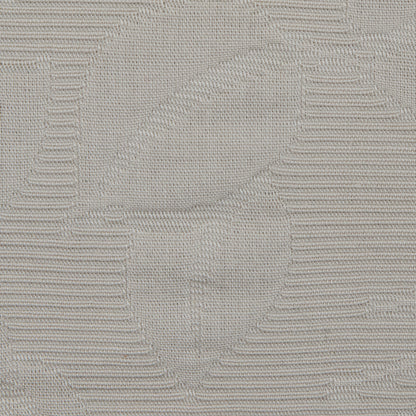 Beige on Beige Raised Floral Cotton Woven - Detail