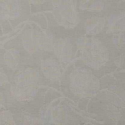 Beige on Beige Raised Floral Cotton Woven