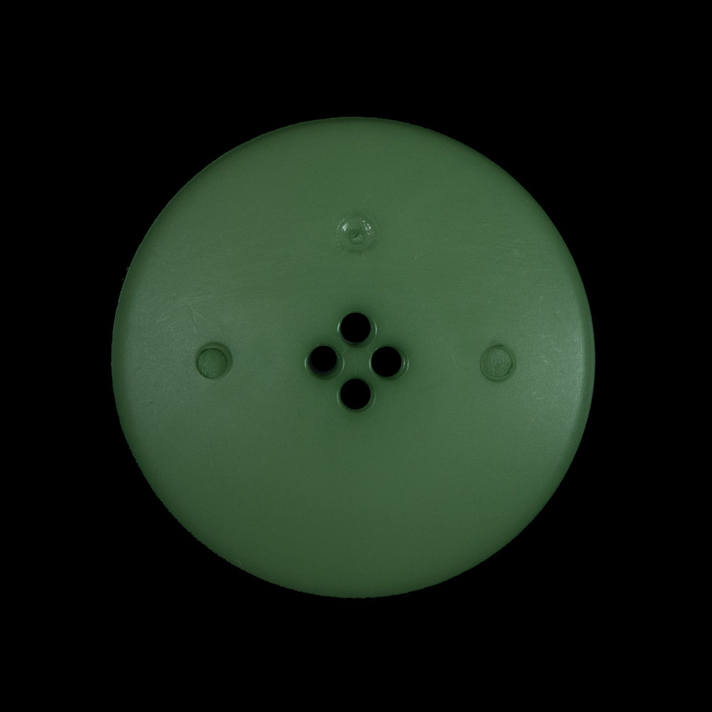 Shamrock Green Textured 4-Hole Button - 44L/28mm - Detail