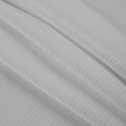 White Lurex Striped Wicking Jersey - Detail