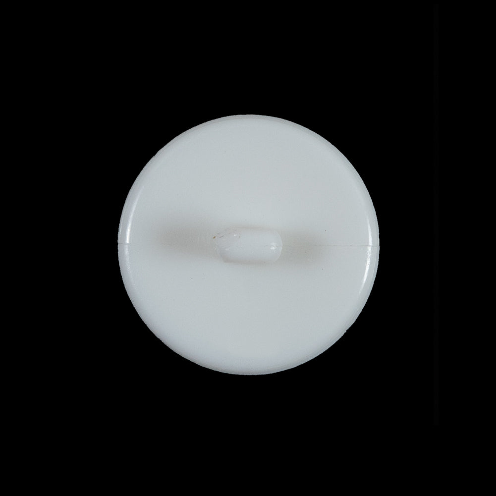 White Beveled Pinwheel Petals Shank-Back Button - 36L/23mm Detail