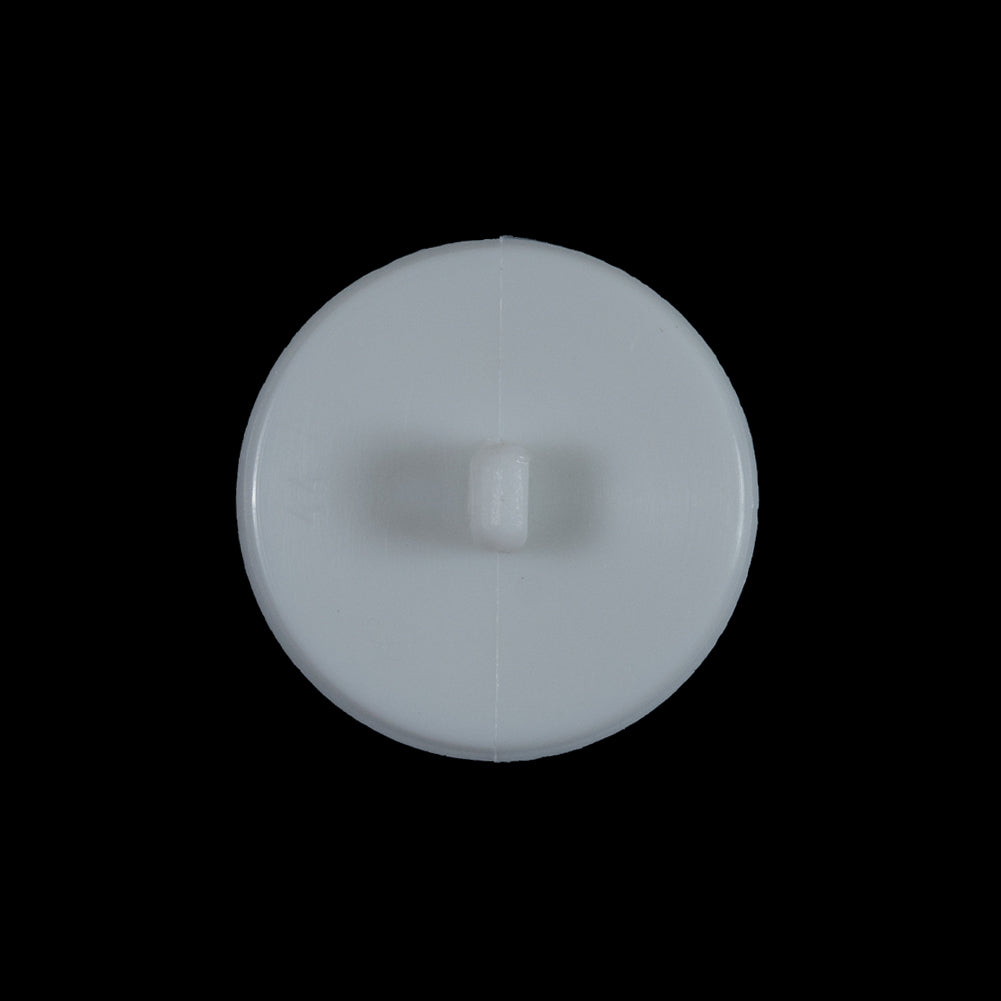 White Classy Etched Shank-Back Button - 36L/23mm Detail