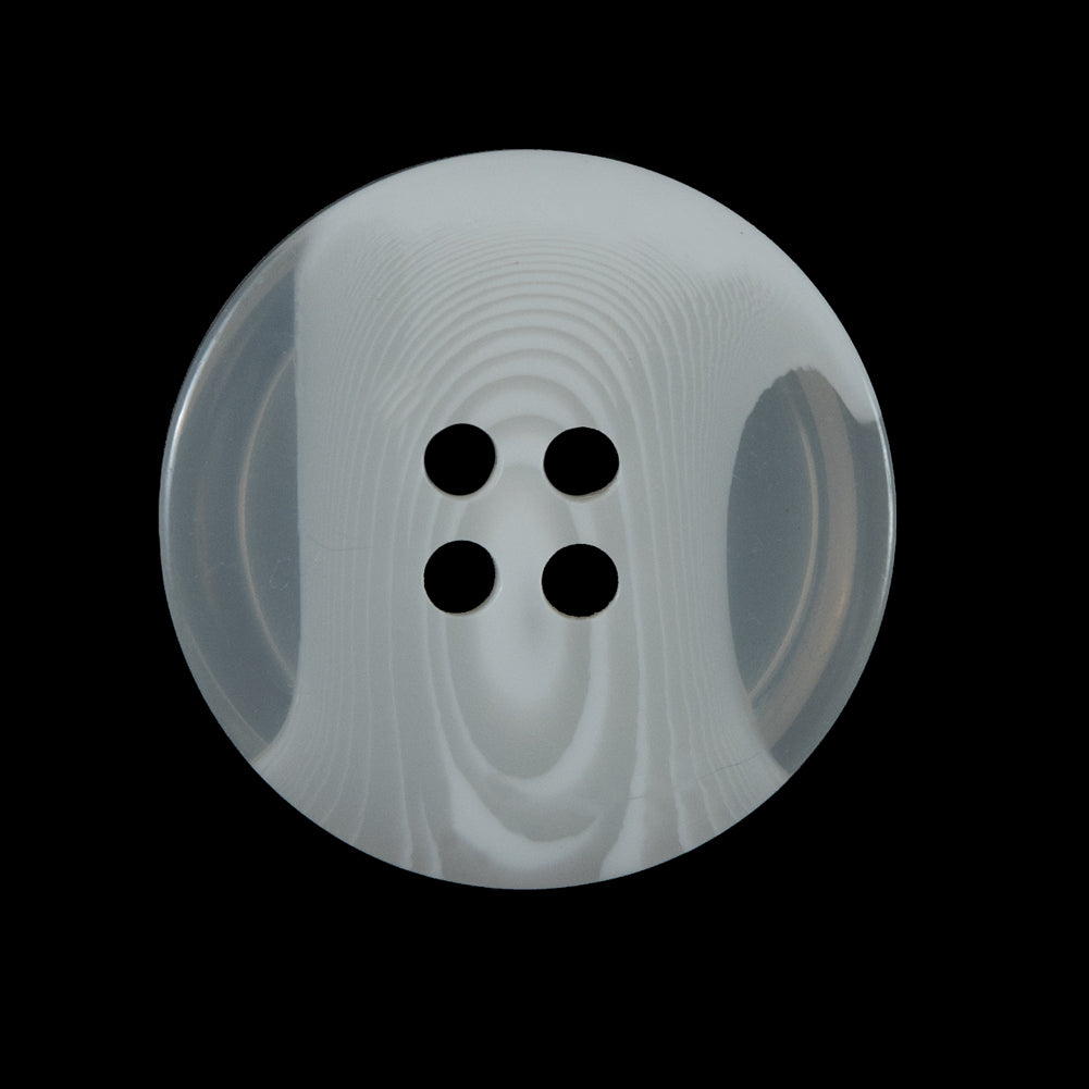 Off-White Translucent Four-Hole Button - 44L/28mm Detail