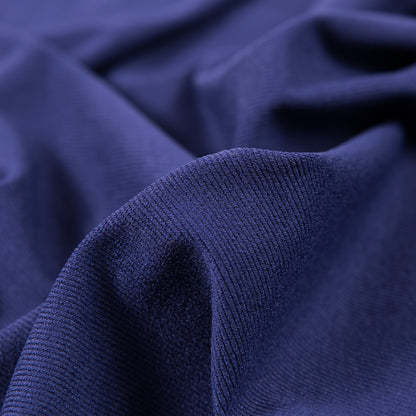 Navy Stretch Nylon Knit with Wicking Capabilities Detail