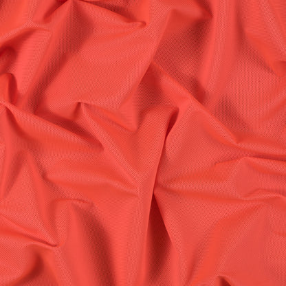 Neon Orange Stretch Mesh with Wicking Capabilities