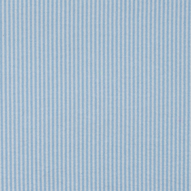 Dewey Light Blue Candy Striped Seersucker