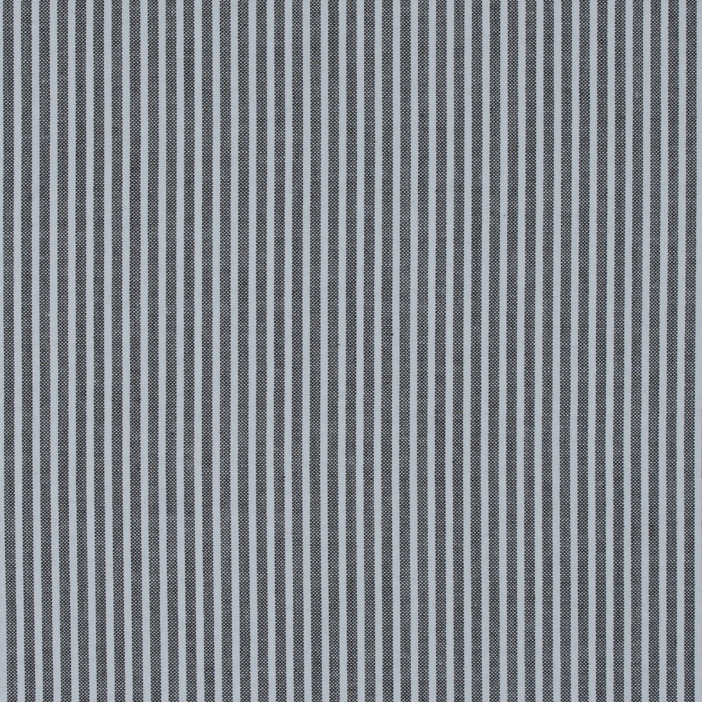 Black Candy Striped Seersucker