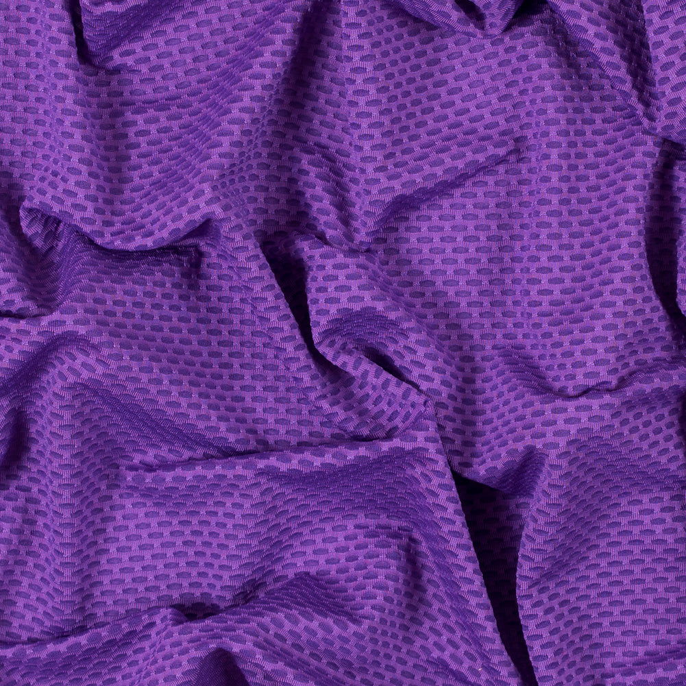 Lakers Purple Stretch Mesh with Wicking Capabilities