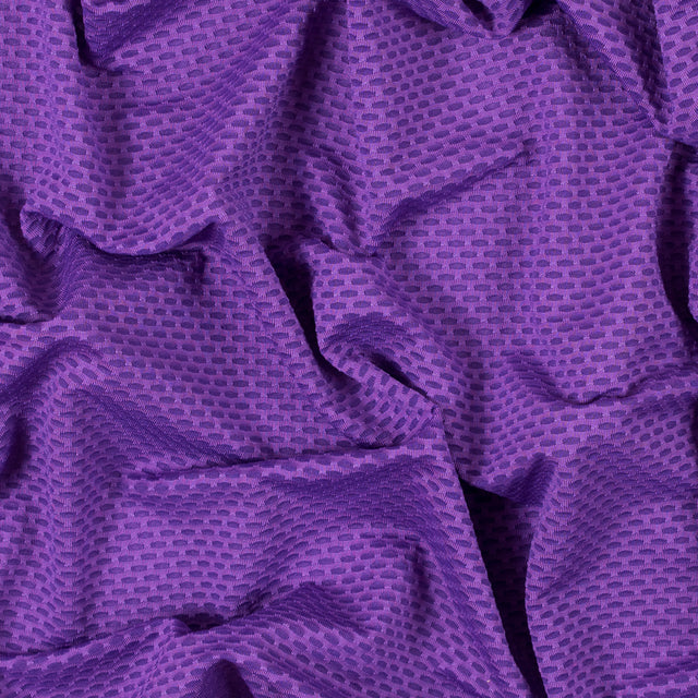 Lakers Purple Stretch Mesh with Wicking Capabilities