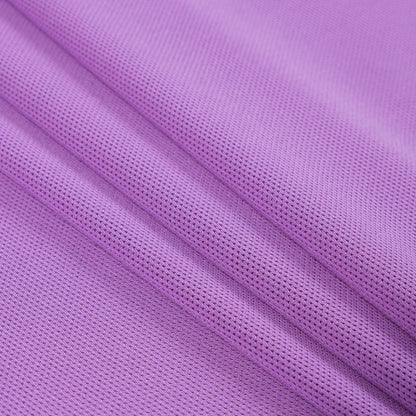 Violet Stretch Mesh with Wicking Capabilities Folded