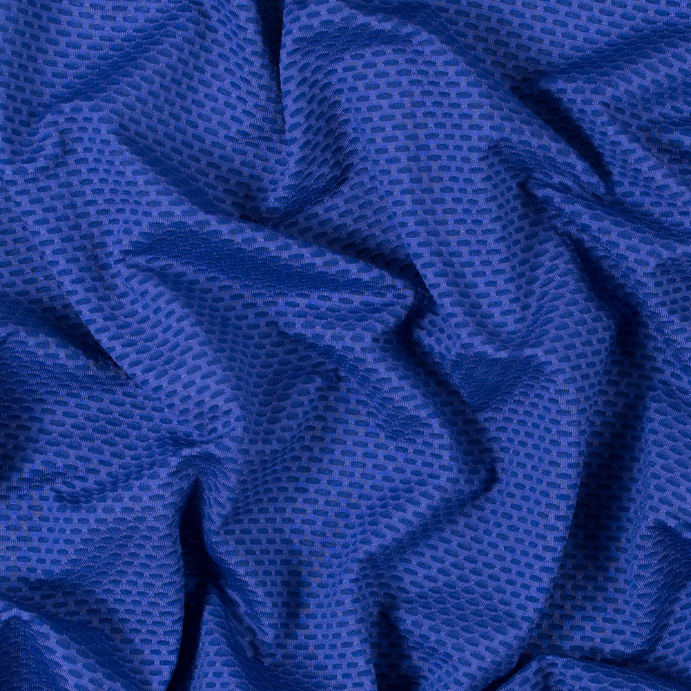 Pacific Blue Stretch Mesh with Wicking Capabilities