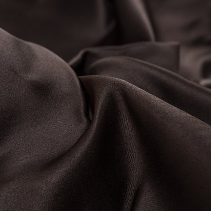 Brown and White Two-Tone Double Duchesse Satin - Detail