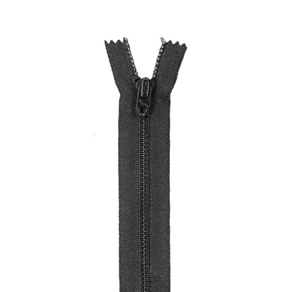Black Closed Bottom Zipper - 5"