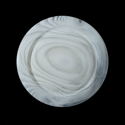 White Translucent Shank-Back Button - 44L/28mm