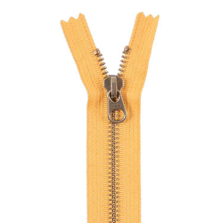 template--26688905969737__main-Metal Zipper with Gold Pull and Teeth 4.5" - Yellow