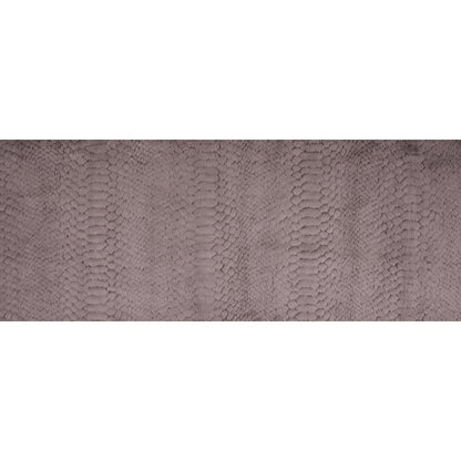 Taupe Silky Embossed Stretch Faux Fur - Folded