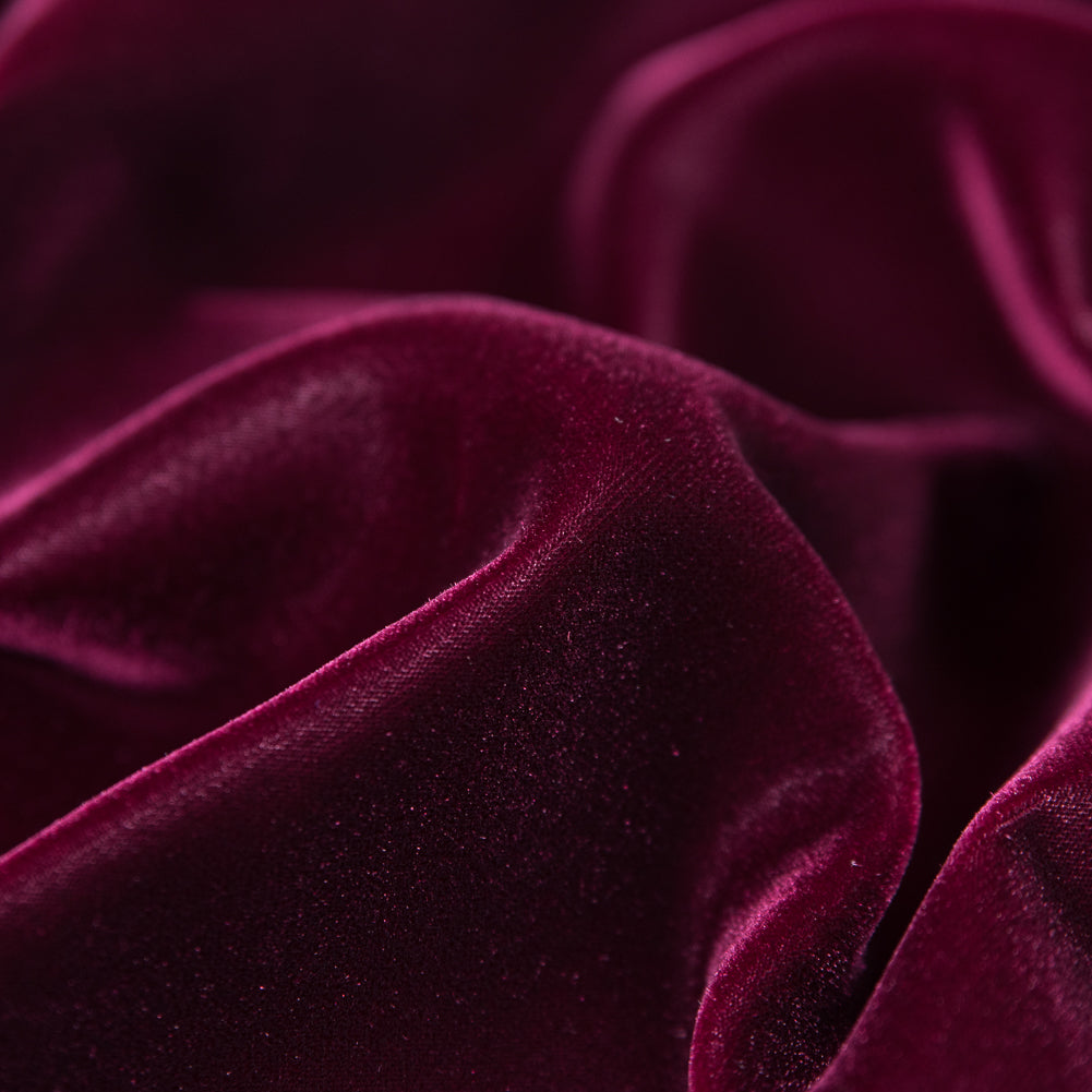 Luxury Lyons Velvet - Tuscan Wine Red - Leander Collection Full