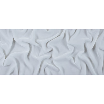 White Luxury Lyons Velvet - Full