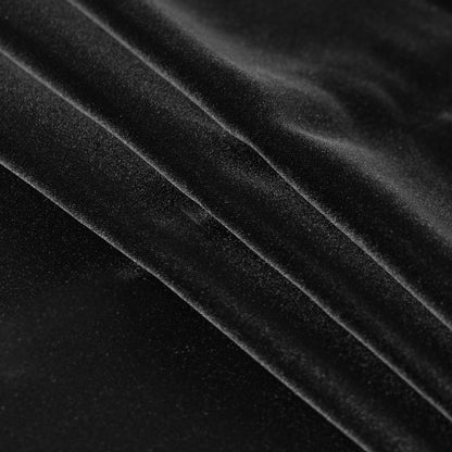 Luxury Lyons Velvet - Black - Leander Collection Detail