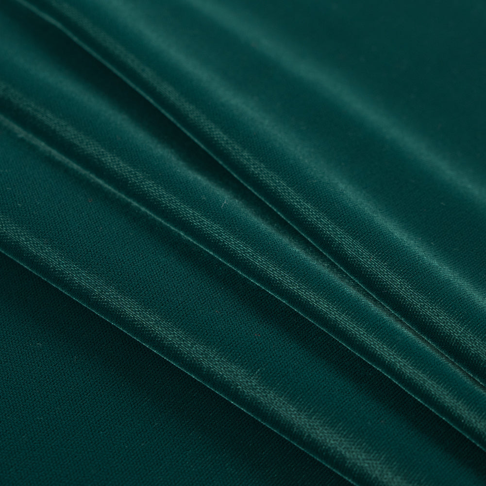100% Polyester Micro Velvet - Dark Green - Bellini Collection Detail