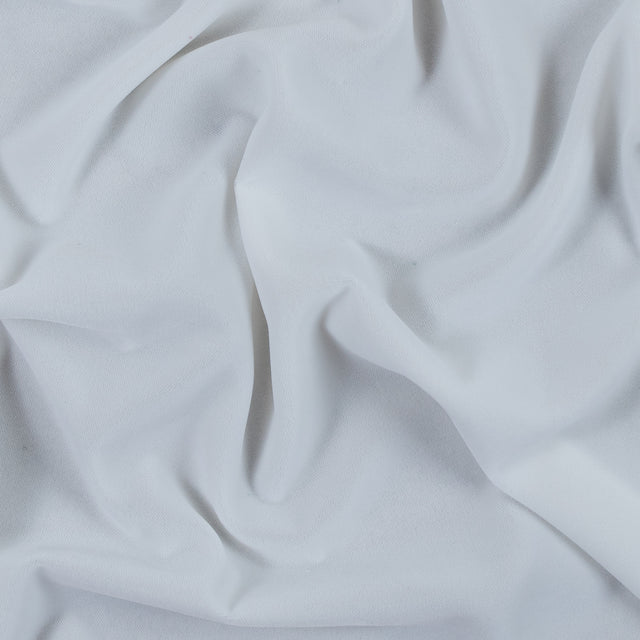 White 100% Micro Polyester Velvet