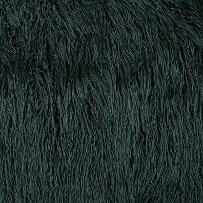 Shaggy Emerald Green Knit Faux Fur