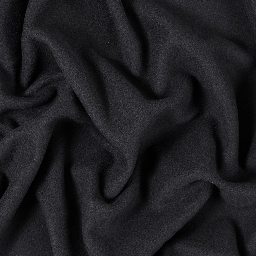 Black Medium-Weight Micro Fleece