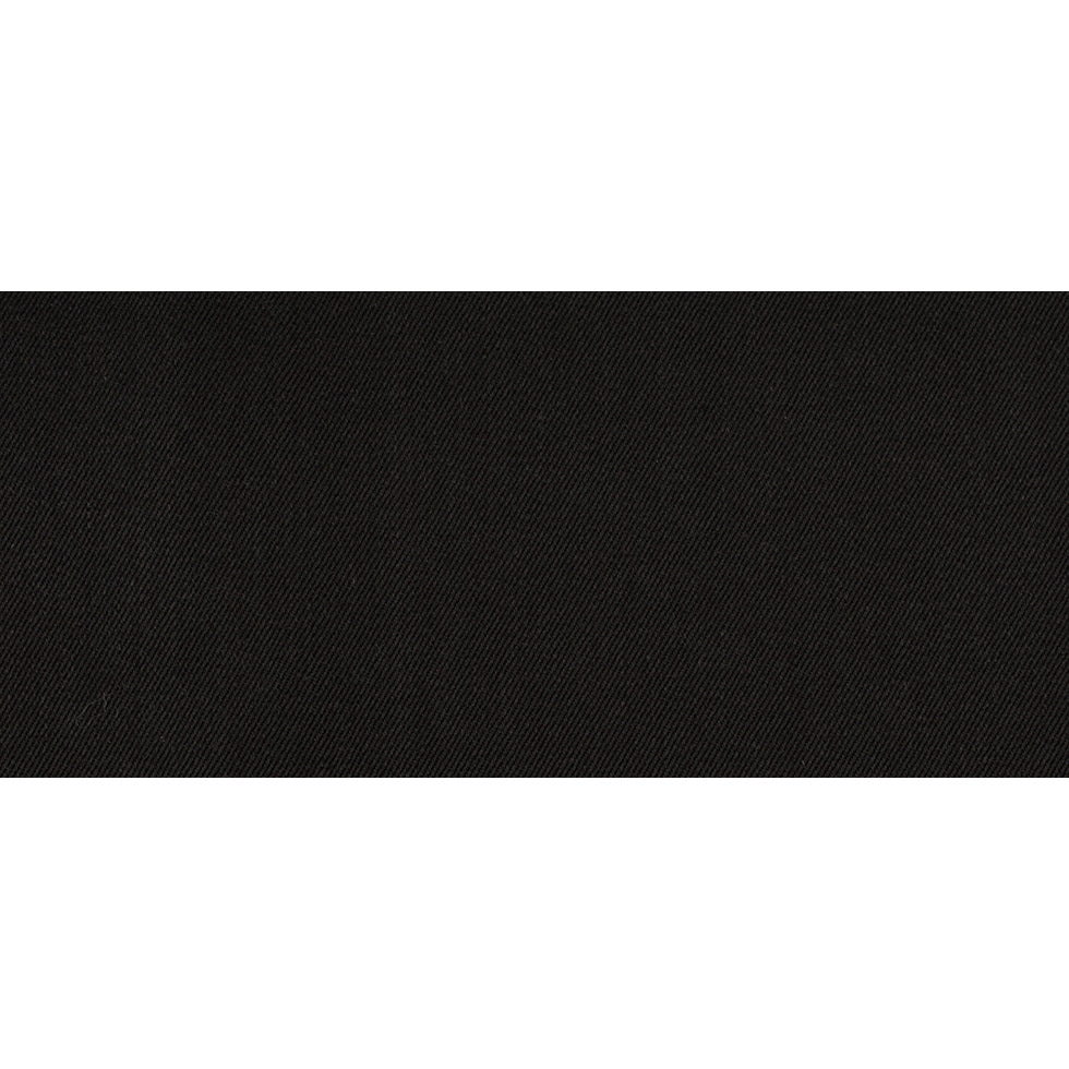 Black Cotton Selvedge Denim -12oz Folded