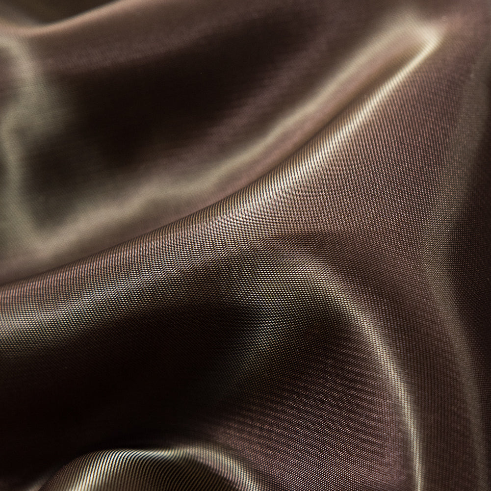 Heavy Twill Lining - Chocolate Brown Detail