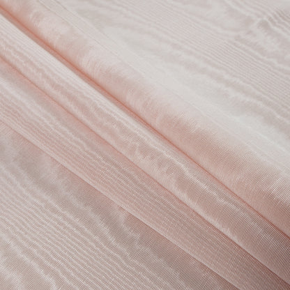 Pearl Blush Polyester Moire Folded