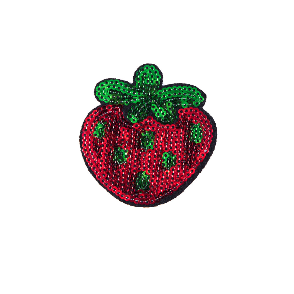 Sequin Strawberry Patch - 2.5 x 2.5
