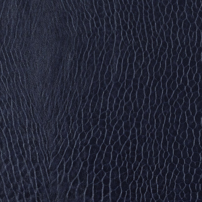 Nightshade Pebble Embossed Stretch Faux Leather with a Black Viscose Backing