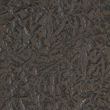 Slate Black Embossed Faux Leather with a Black Fabric Backing Detail
