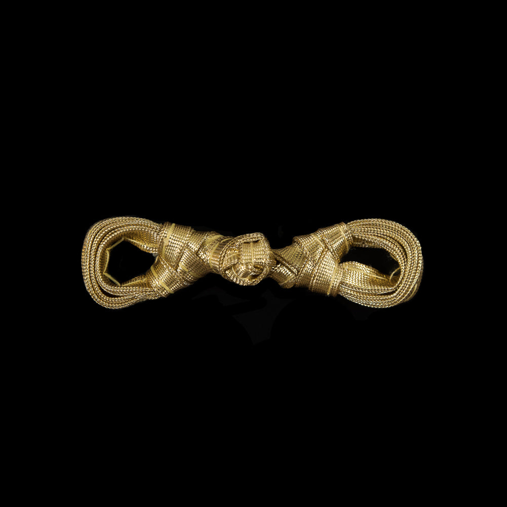 Gold Frog Closure - 2.75" x .75"