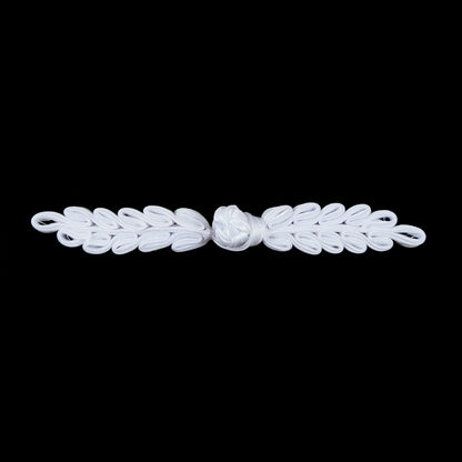 White Frog Closure - 5" x .75"