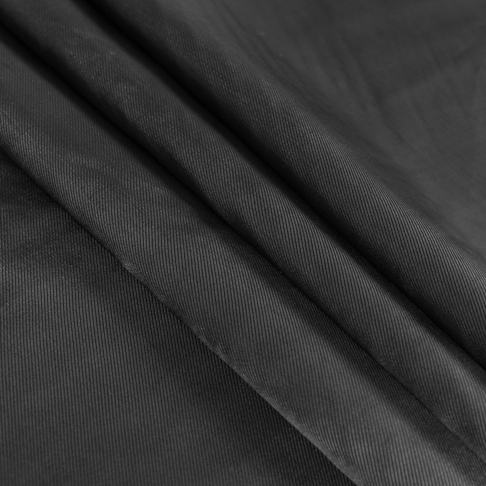 Alexander Wang Black Rayon Twill Lining Folded