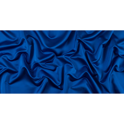 Royal Blue Polyester Satin Full