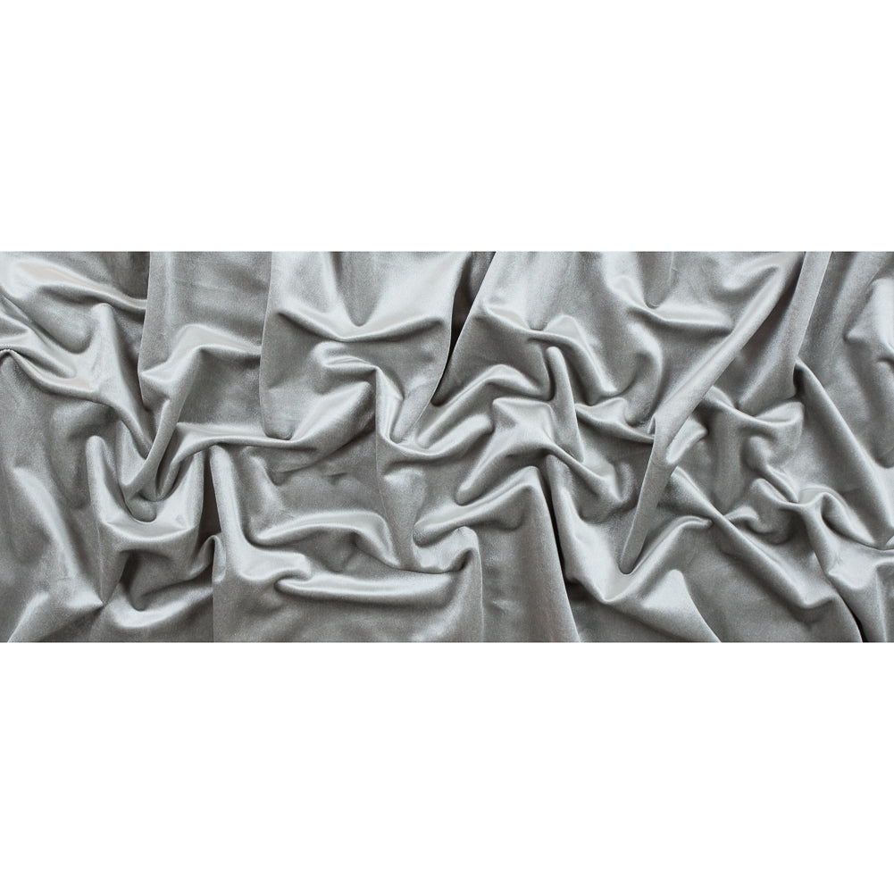 Polyester Velvet - Gray Violet - Helene Collection Folded