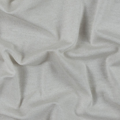 Metallic Ivory and Gold Hacci Baby Knit with All-over Foil