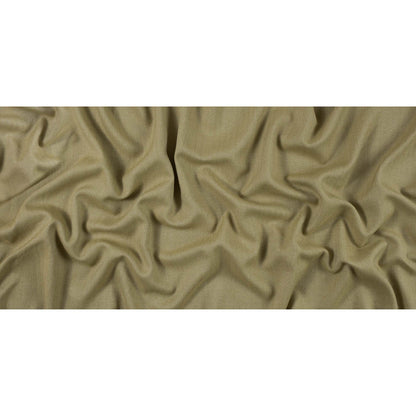 Golden Olive and White Herringbone Polyester Suiting - Full