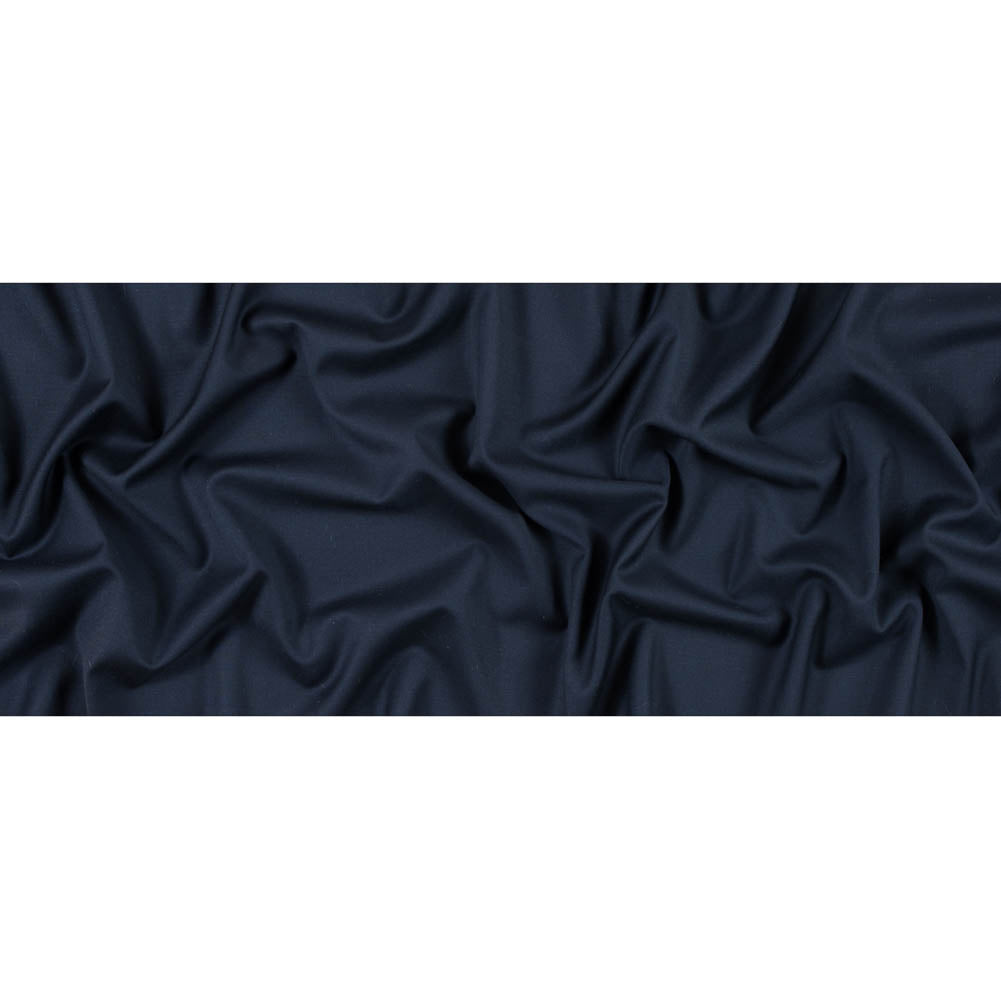 Navy Super 120 Merino Wool Twill/Suiting - Full