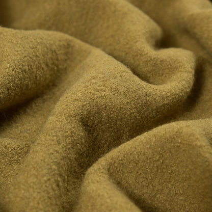 Golden Olive Solid Boiled Wool - Full