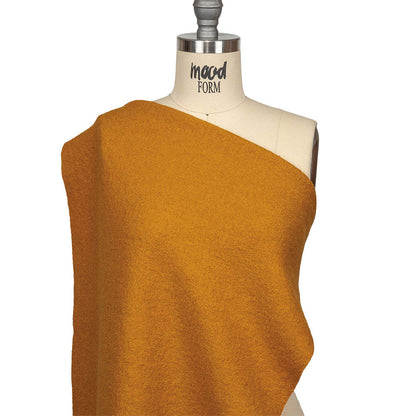 Ketil Sunflower Solid Boiled Wool - Detail