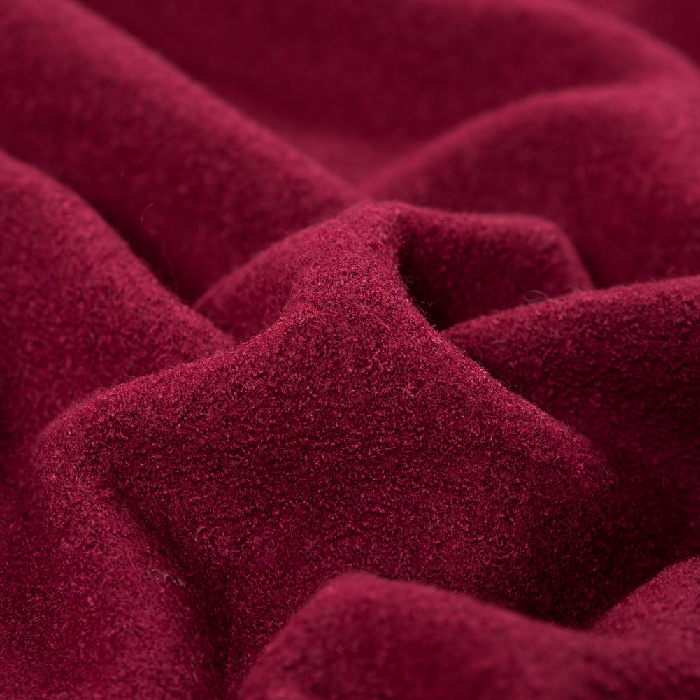 Boiled Wool Coating Fabric - Rumba Red - Ketil Collection Full