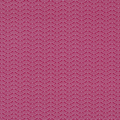 Bright Rose Geometric Printed Nylon Spandex