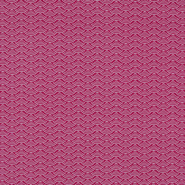 Bright Rose Geometric Printed Nylon Spandex