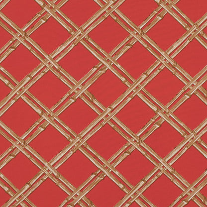 Fiesta Orange and Taffy Bamboo Printed Polyester Jersey
