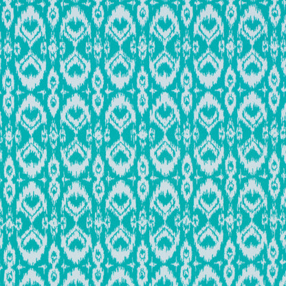Spectra Green Ikat Printed Polyester Spandex