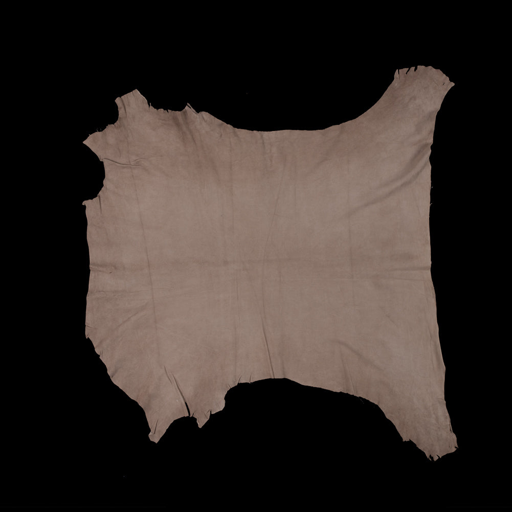 Small Coffee Lamb Suede Hide